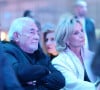 Dans l'élégante Maison du Judo, l'événement a rassemblé près d'une centaine de convives, dont des sportifs de renom, des figures politiques et des proches du champion...
Exclusif - Dominique Strauss-Kahn et sa sa femme Myriam L'Aouffir assistent à la cérémonie de remerciement de T.Riner à Montrouge, le 29 novembre 2024 © Rachid Bellak / Bestimage 