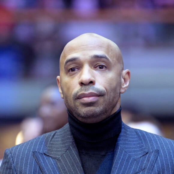 Exclusif - Thierry Henry - Soirée de remerciement de Teddy Riner à la Maison du judo à Montrouge, le 29 novembre 2024. © Rachid Bellak / Bestimage 