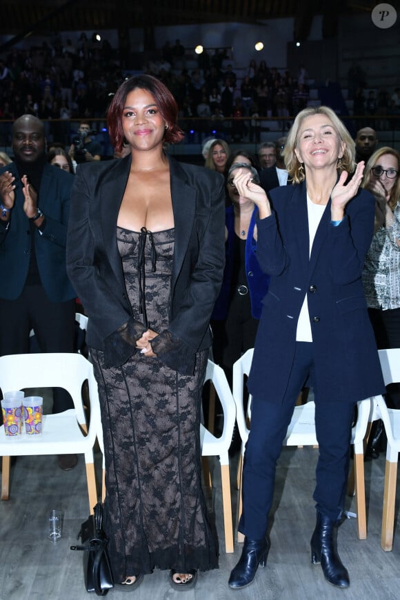 Exclusif - Luthna Riner, la femme de T.Riner, Valérie Pécresse, présidente de la région Ile-de-France - Soirée de remerciement de Teddy Riner à la Maison du judo à Montrouge, le 29 novembre 2024.  © Rachid Bellak / Bestimage 