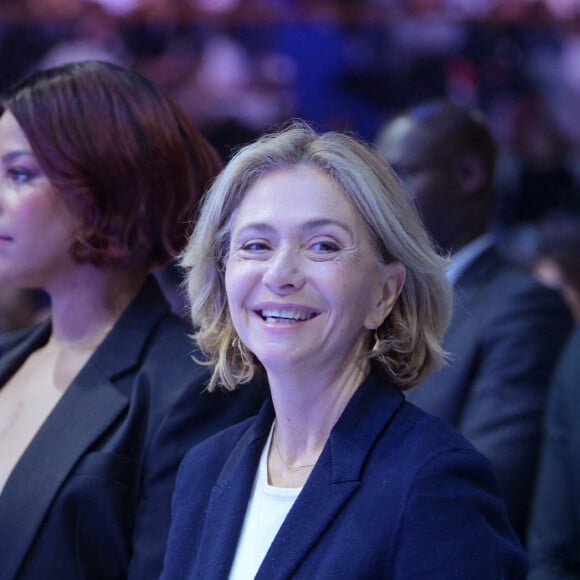 Exclusif - Luthna Riner, la femme de T.Riner, Valérie Pécresse, présidente de la région Ile-de-France - Soirée de remerciement de Teddy Riner à la Maison du judo à Montrouge, le 29 novembre 2024. © Rachid Bellak / Bestimage 