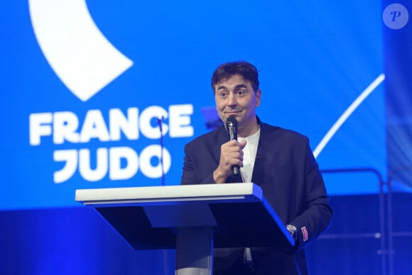 Exclusif - Stéphane Nomis, président de la fédération française de judo - Soirée de remerciement de Teddy Riner à la Maison du judo à Montrouge, le 29 novembre 2024. © Rachid Bellak / Bestimage 