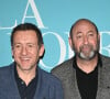 Dany Boon et Kad Merad - Avant-première du film "La Vie pour de vrai" au cinéma Pathé Wepler à Paris le 18 avril 2023. © Coadic Guirec/Bestimage