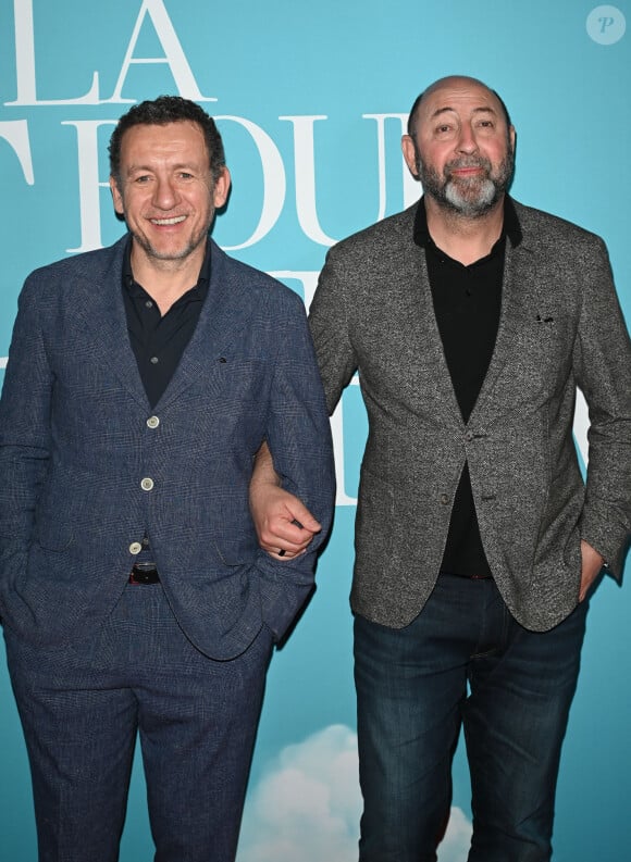 Dany Boon et Kad Merad - Avant-première du film "La Vie pour de vrai" au cinéma Pathé Wepler à Paris le 18 avril 2023. © Coadic Guirec/Bestimage