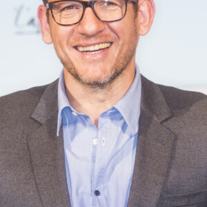 Dany Boon lors du photocall du film " Supercondriaque " à Berlin, le 31 mars 2014.