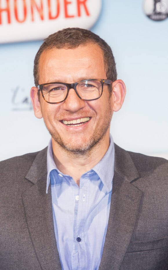 Dany Boon lors du photocall du film " Supercondriaque " à Berlin, le 31 mars 2014.