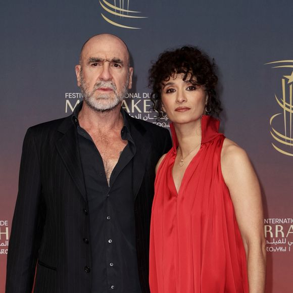 Le 21ème Festival du film de Marrakechse tient actuellement au Maroc. 
Eric Cantona et sa femme Rachida Brakni - 21ème Festival du film de Marrakech au Maroc. © Dominique Jacovides/Bestimage