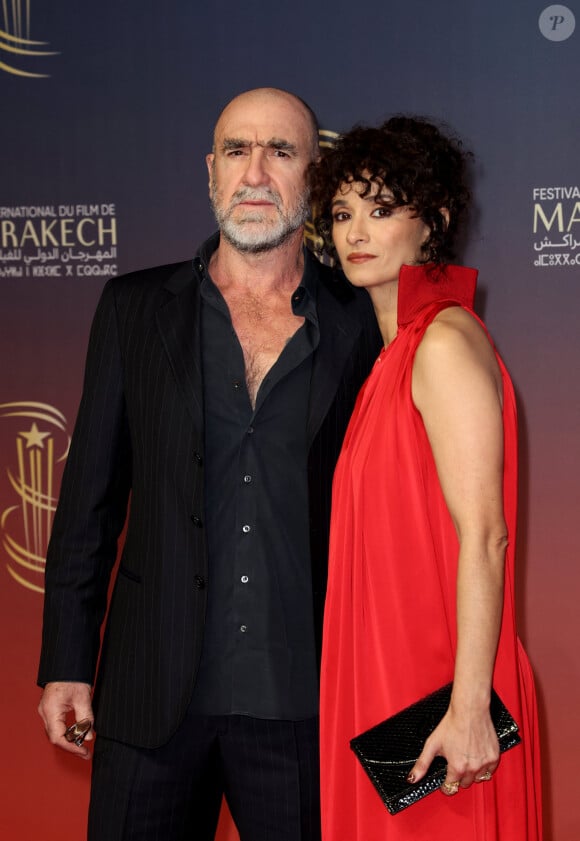 Eric Cantona et sa femme Rachida Brakni - 21ème Festival du film de Marrakech au Maroc le 1er décembre 2024. © Dominique Jacovides/Bestimage