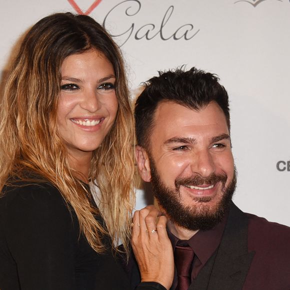 Isabelle Funaro et Michaël Youn au gala de l'association CéKedubonheur, le 24 septembre 2015.