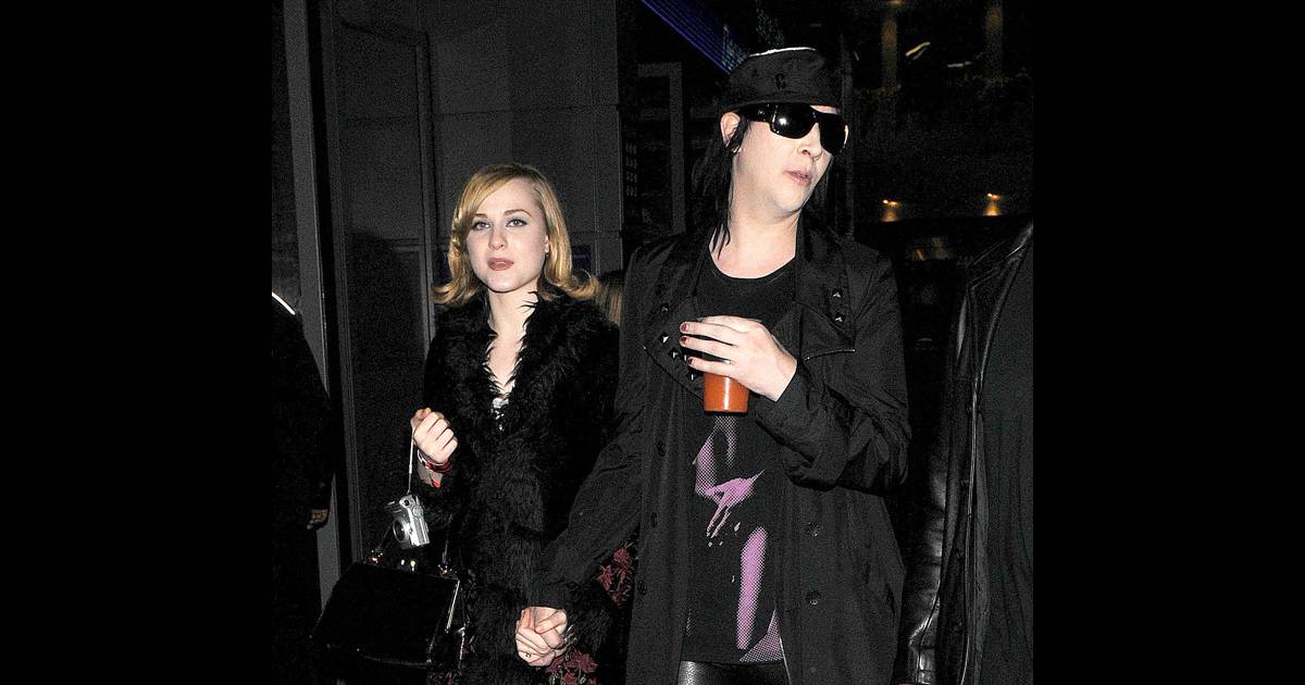 Marilyn Manson et Evan Rachel Wood - Purepeople