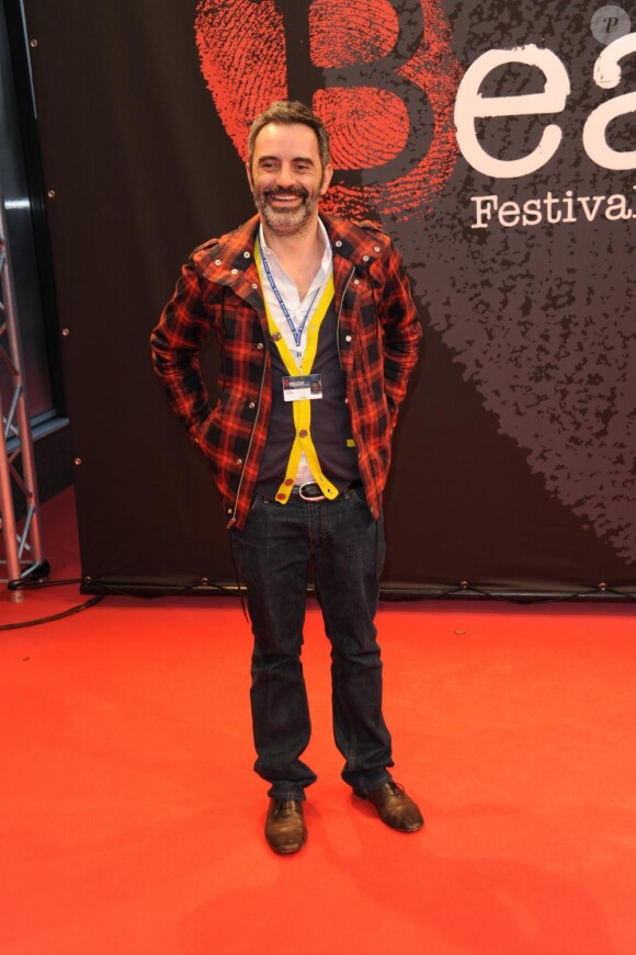 Le réalisateur Giuseppe Capotondi lors du 2ème Festival International du Film Policier de Beaune, le 10 avril 2010