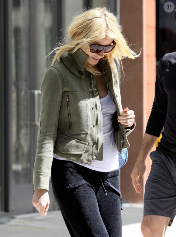 Gwyneth Paltrow à TriBeCa à NY à la sortie de sa salle de sports