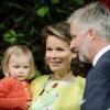 La Famille Royale de Belgique célébrait les 50 ans du Prince héritier en inaugurant les Floralies Gantoises le 15 avril 2010