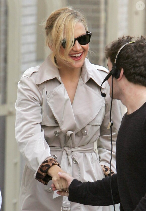 Kate Hudson à New York, le 22 avril 2010