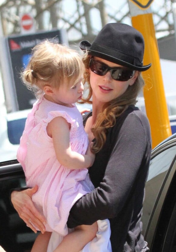Nicole Kidman et sa fille Sunday Rose
