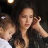 Jessica Alba, Cash Warren et Honor à New York, le 30 avril 2010.