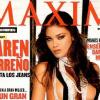 La très belle Karen Carreno en couverture de Maxim.