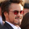 Robert Downey Jr. lors de l'avant-première mondiale d'Iron Man 2, qui s'est tenue à Hollywood, à Los Angeles, le 26 avril 2010.