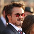 Robert Downey Jr. lors de l'avant-première mondiale d' Iron Man 2 , qui s'est tenue à Hollywood, à Los Angeles, le 26 avril 2010.