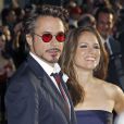 Robert Downey Jr. et sa femme Susan lors de l'avant-première mondiale d' Iron Man 2 , qui s'est tenue à Hollywood, à Los Angeles, le 26 avril 2010.