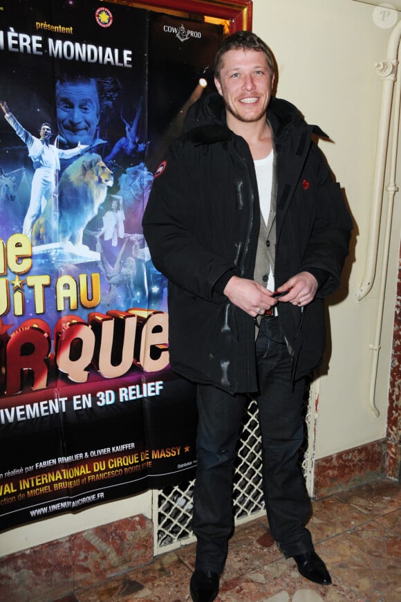 Jean-Edouard Lipa à l'avant-première du film Une nuit au cirque (4 mai 2010, Cirque d'hiver à Paris)