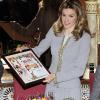 Letizia d'Espagne honorée au club de la presse à Madrid. Le 4 mai 2010