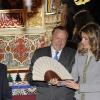 Letizia d'Espagne honorée au club de la presse à Madrid. Le 4 mai 2010