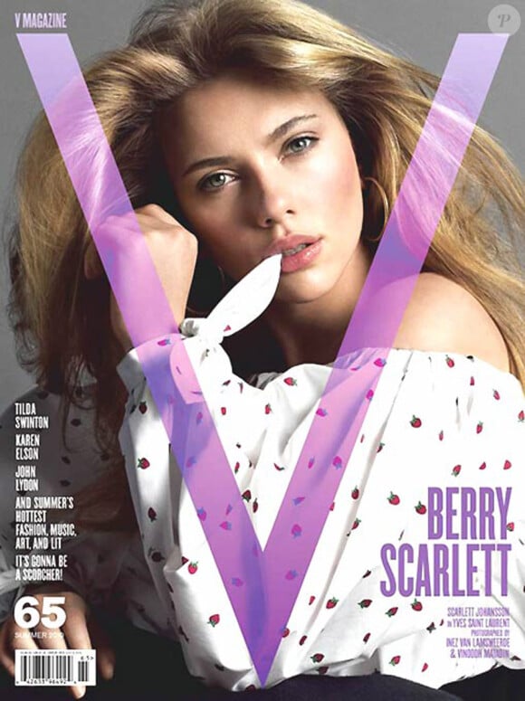 Scarlett Johansson en couverture de V Magazine, été 2010