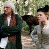 Bertrand Tavernier et Mélanie Thierry sur le tournage de La princesse de Montpensier, en sélection officielle au Festival de Cannes 2010.