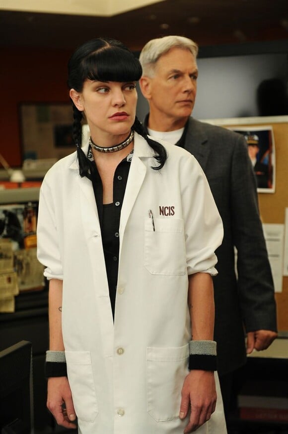 Pauley Perrette (Abby) et Mark Harmon (Gibbs) dans NCIS