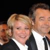 Ariane Massenet et Michel Denisot au 63e festival de Cannes, à l'occasion de la projection du film L'Autre monde.