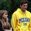 Natalie Portman et Ashton Kutcher sur le tournage de Friends with Benefits de Ivan Reitman à Los Angeles le 18 mai 2010
