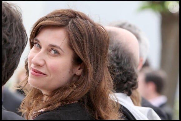 Emmanuelle Devos lors du photocall du jury de Cinéfondation. Le 19/05/2010