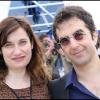 Atom Egoyan et Emmanuelle Devos lors du photocall du jury de Cinéfondation. Le 19/05/2010