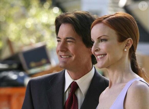 Desperate Housewives : Marcia Cross et Kyle MacLachlan. L'acteur quitte  la série, mai 2010 !