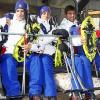 A Tignes, les Bleus de Raymond Domenech tentent de consolider un groupe en vue de la Coupe du Monde. Au programme : VTT, marche en raquettes et même biathlon ! Et un peu de foot, aussi...