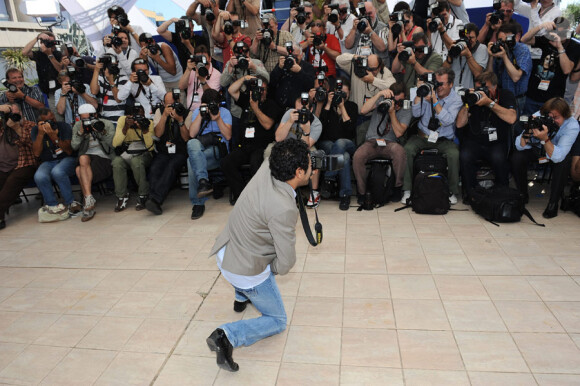 Jamel Debbouze lors du photocall du film Hors-la-loi le 21 mai 2010 durant le festival de Cannes