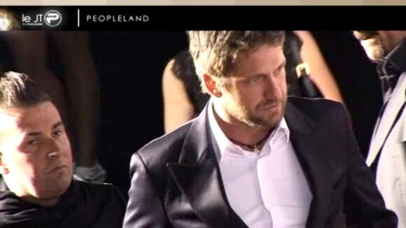 JT PurePeople à Cannes : Gerard Butler et Russell Crowe s'investissent pour Haïti, la preuve !