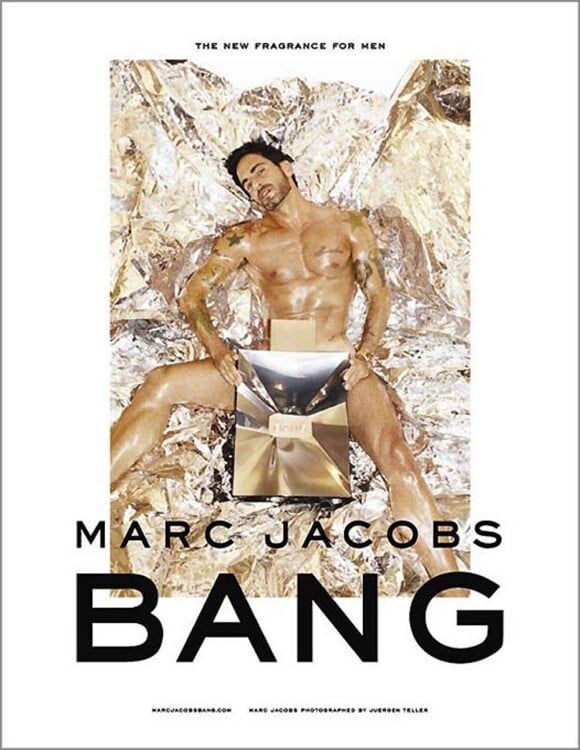 Marc Jacobs ambassadeur de son nouveau parfum "Bang"
