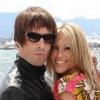 Liam Gallagher et sa femme Nicole Appleton à Cannes en mai 2010