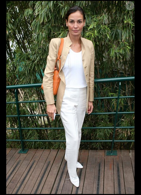 Inés Sastre à Roland-Garros, le 30 mai 2010