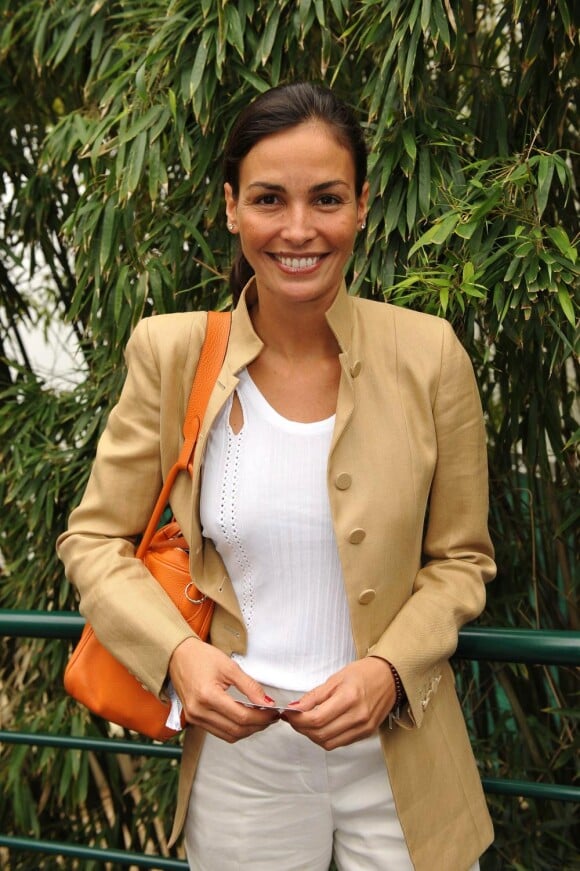 Inés Sastre à Roland-Garros, le 30 mai 2010.