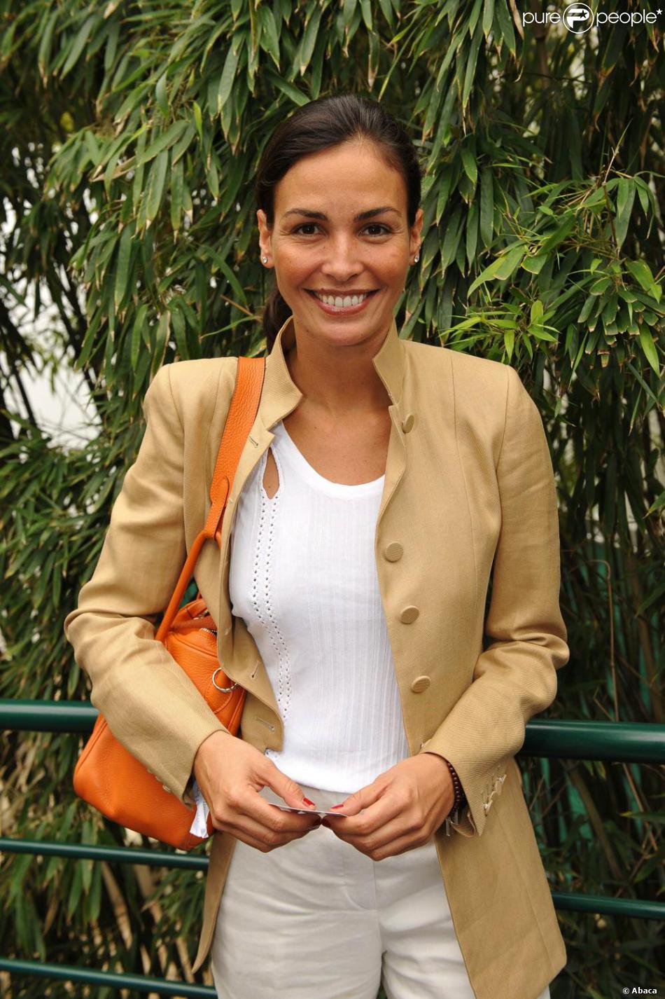 Inés Sastre à Roland-Garros, le 30 mai 2010. - Purepeople