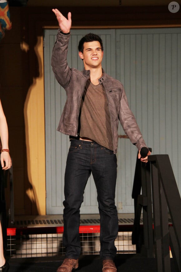 Taylor Lautner lors d'un photocall pour les fans de Twilight à Sydney le 31 mai 2010
