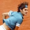 Roger Federer à Roland-Garros, le 1er juin 2010. Il a été éliminé de la compétition.
