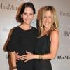 Jennifer Aniston et Courteney Cox : deux amies épanouies à la soirée organisée par Madame Nicola Gerber Maramotti !