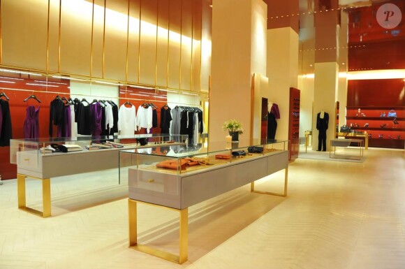 Soirée d'inauguration de la première boutique Yves Saint Laurent à Casablanca, le 27 mai 2010