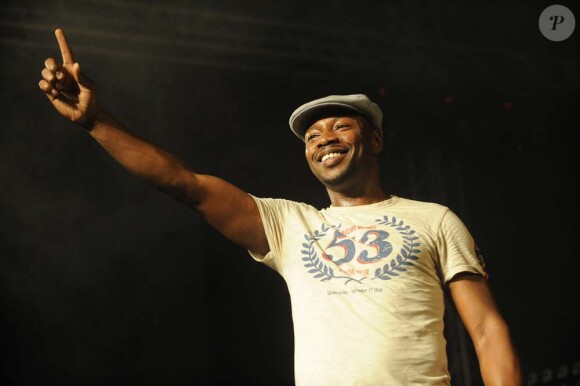 Mc Solaar à la 12e Fête de l'espoir, à Genève, le 12 mai 2010