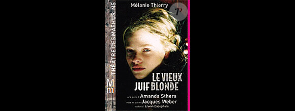 Mélanie Thierry, à l'affiche du Vieux Juif blonde, en 2006.