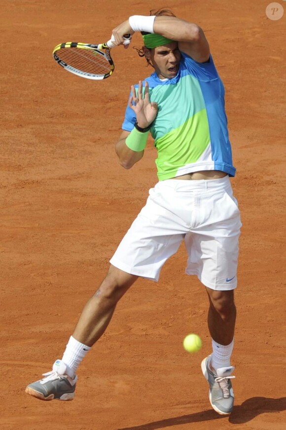 Rafael Nadal a remporté son cinquième tournoi de Roland-Garros, à Paris, le 6 juin 2010.