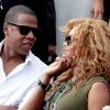 Beyoncé et Jay-Z assistent à la finale Hommes de Roland-Garros le 6 juin 2010 : Jay-Z affiche sa tendresse !